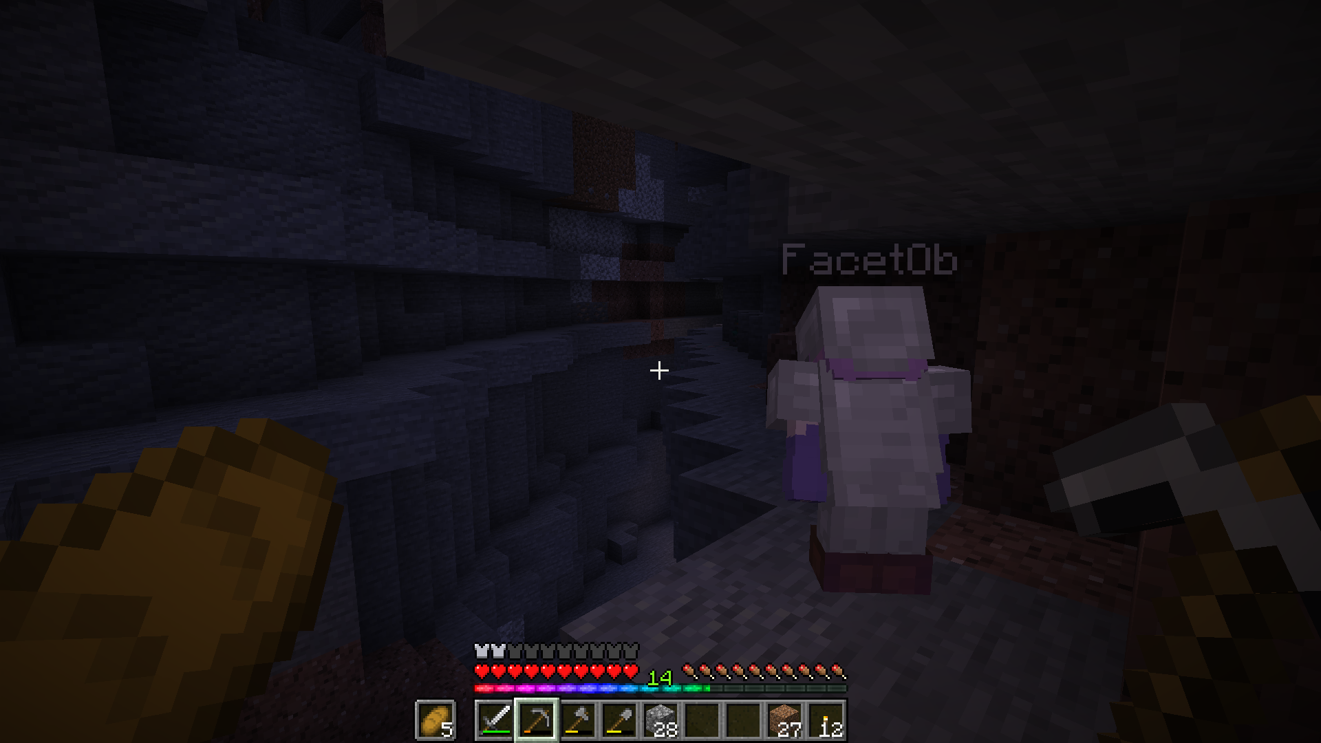 Ich folge Alice, während sie vorsichtig einen Felsvorsprung in einer düsteren Schlucht abgeht.